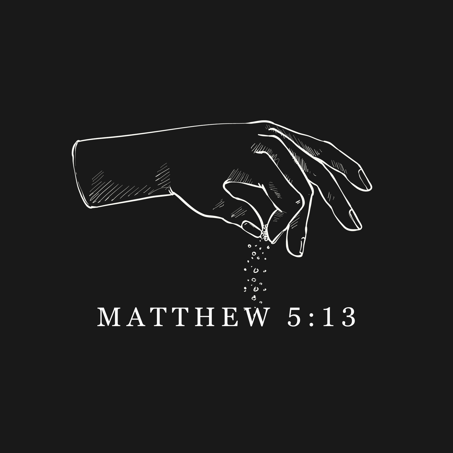 Hoodie Be The Salt - Matthew 5:13 - Unisex