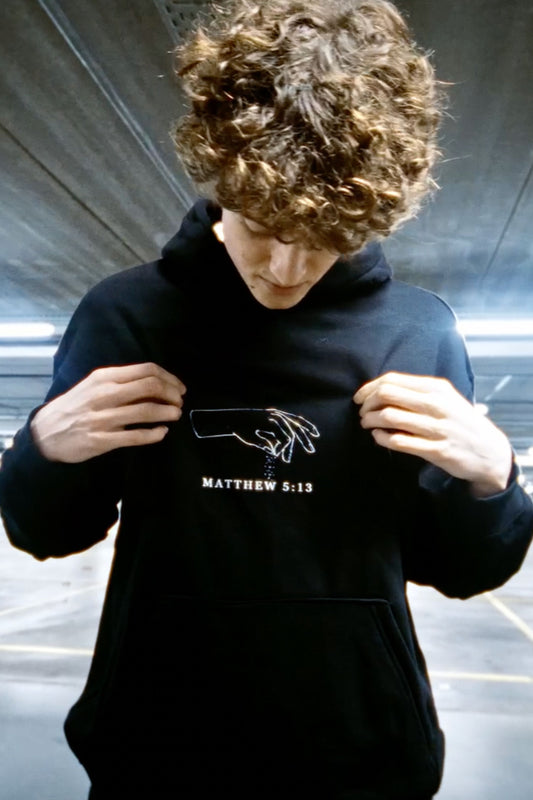 Hoodie Be The Salt - Matthew 5:13 - Unisex