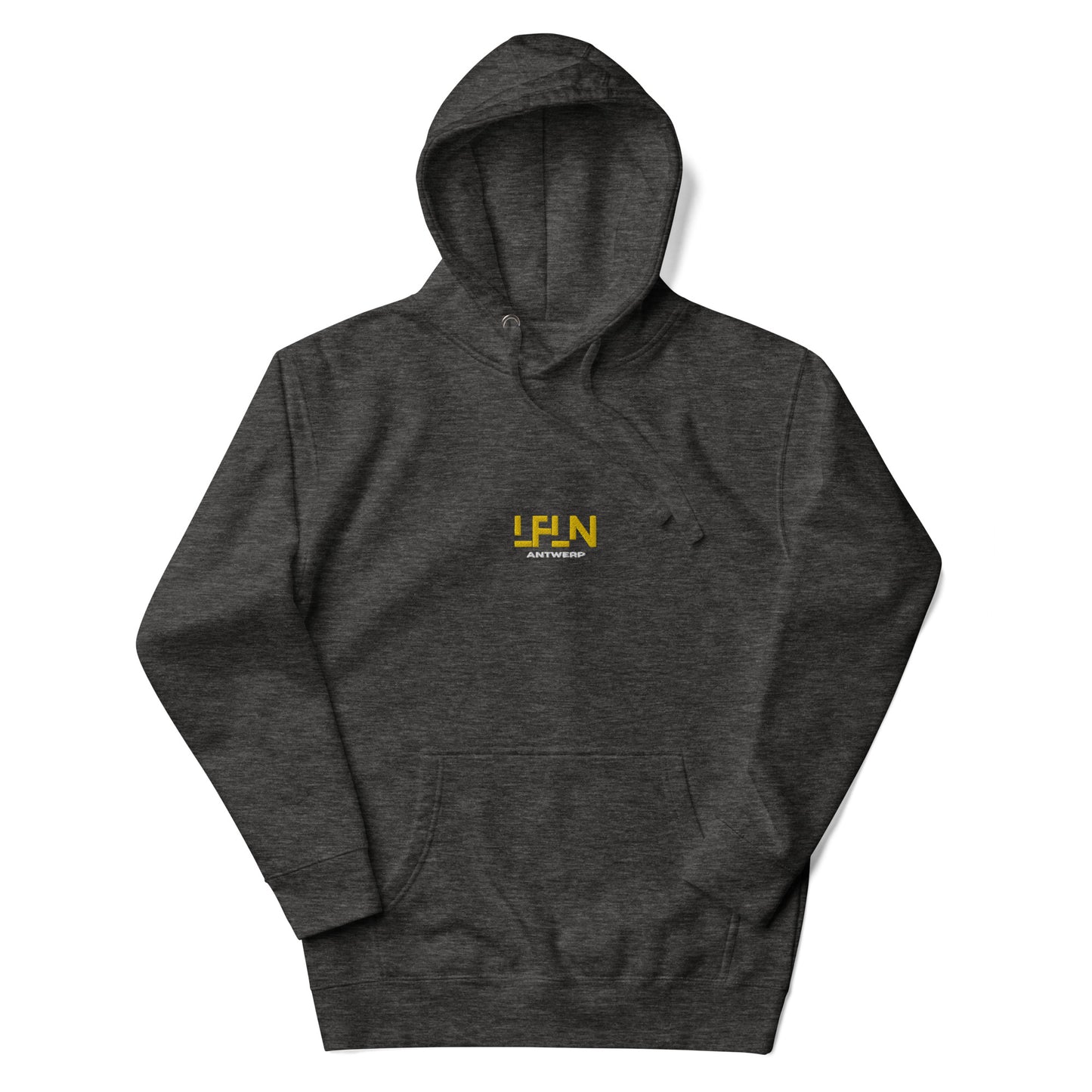 LFLN Hoodie - White x Gold Unisex
